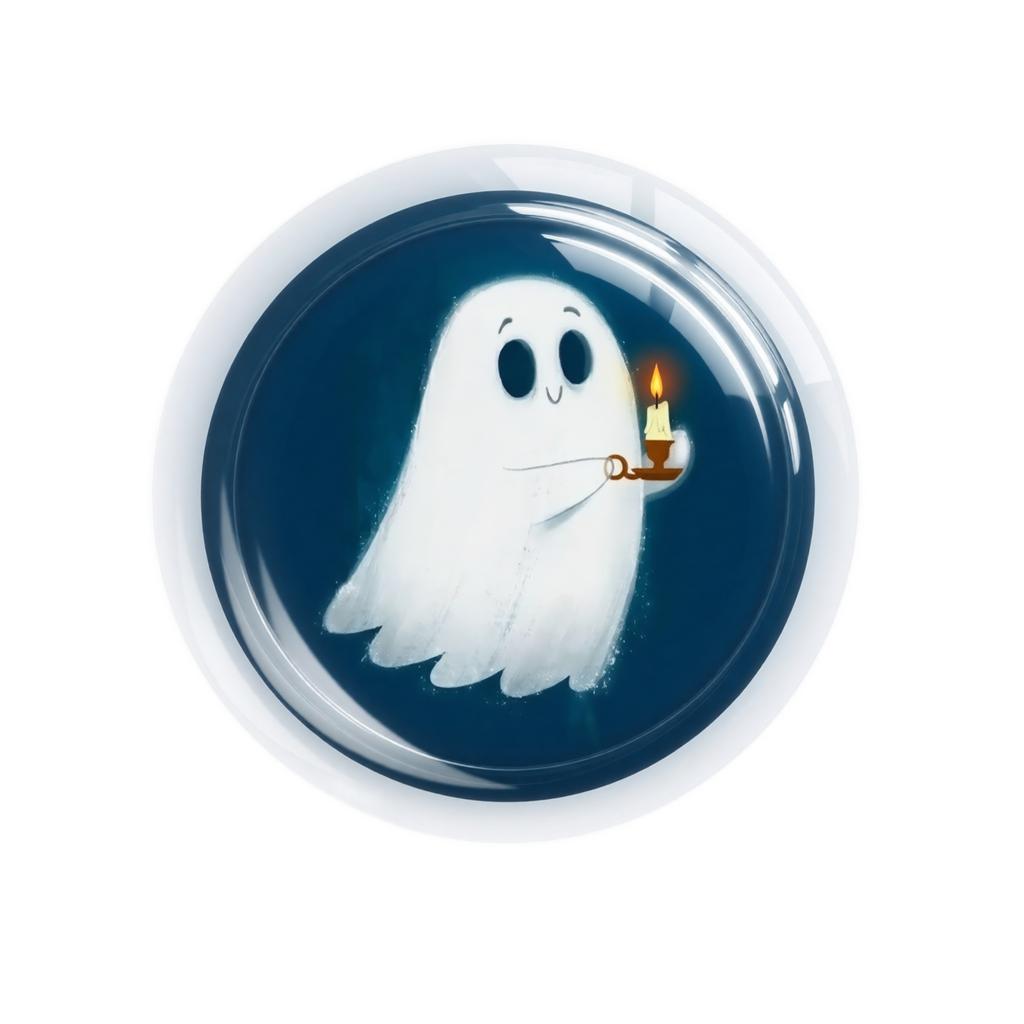 Ghost Fridge Magnets Set of 10 for Haloween Decorations Reusable Ghost Design Magnets for Haloween Decorations Home Office Haloween Decorations