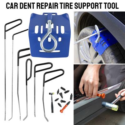 Car Dent Repair Tool Special Crowbar Set Bracket Holder Bump On Tire Base Traceless Sheet Metal Spray Paint Shaping AccessoriesGood Product