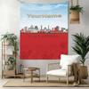 Liverpool Custom Your Name Wall Decor Tapestry Art For Pet Memorial Birthdaywedding Party Backdrop Family Gift