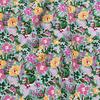 1 meter X 1.45 meter flower Viscose Fabric Dress Gown Material Rayon Poplin dresses Fashionable tie dyed floral prints