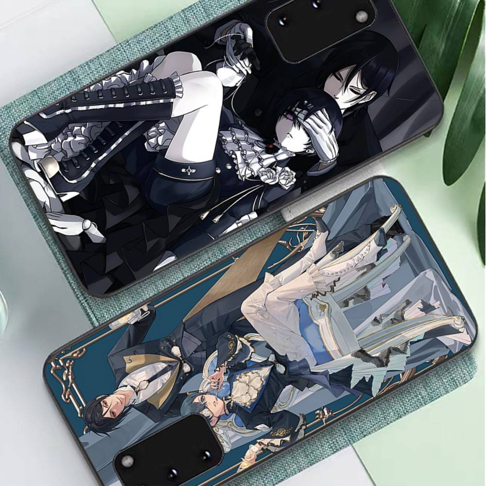 Anime Black Butler Phone Case For Samsung S 24 Fe 25 Ultra Plus 20 Lite 21 30 22 23 24 22 Ultra 5G Fundas