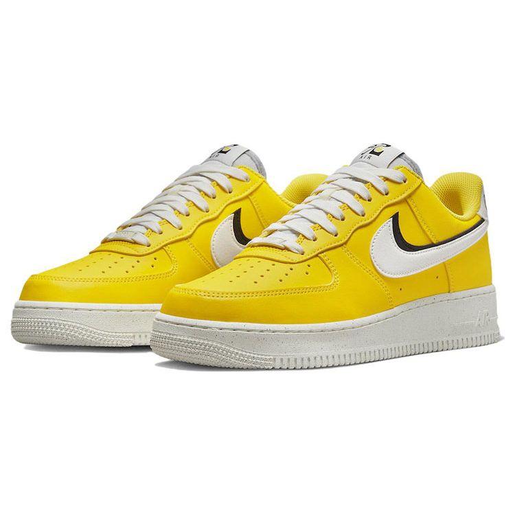 Nike Air Force 1 07 LV8 82 - Tour Yellow Pánské tenisky Černá Plachetnicová DO9786-700