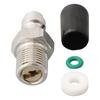 Quick Connector 8MM Male Stainless Steel with Check Valve for High Pressure Pump Reuse M10 1/8NPT 1/8BSPP Thread Options