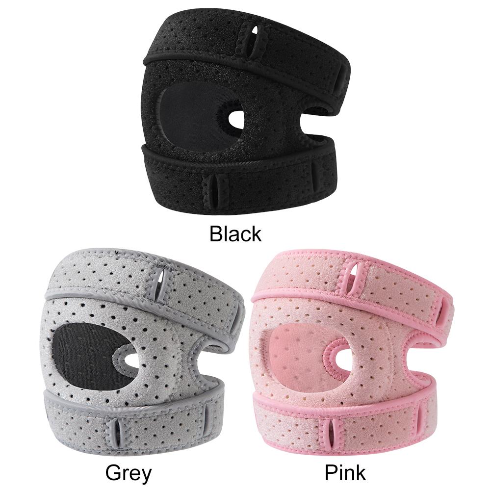 Patella Knee Brace Adjustable Patella Knee Support Knee Compression Sleeve for Basketball Volleyball Squats