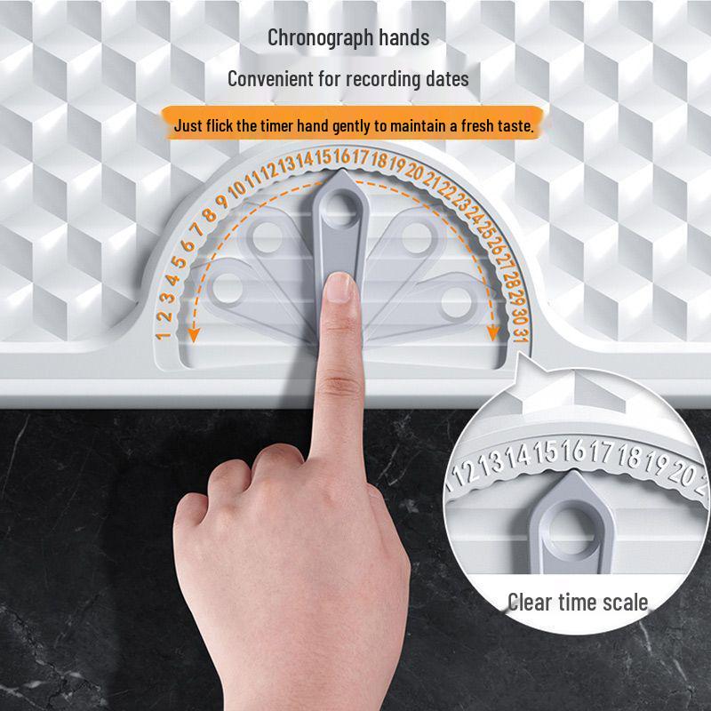 Multi-Layer Food-Grade Dumpling Storage Box for Freezer and Refrigerator