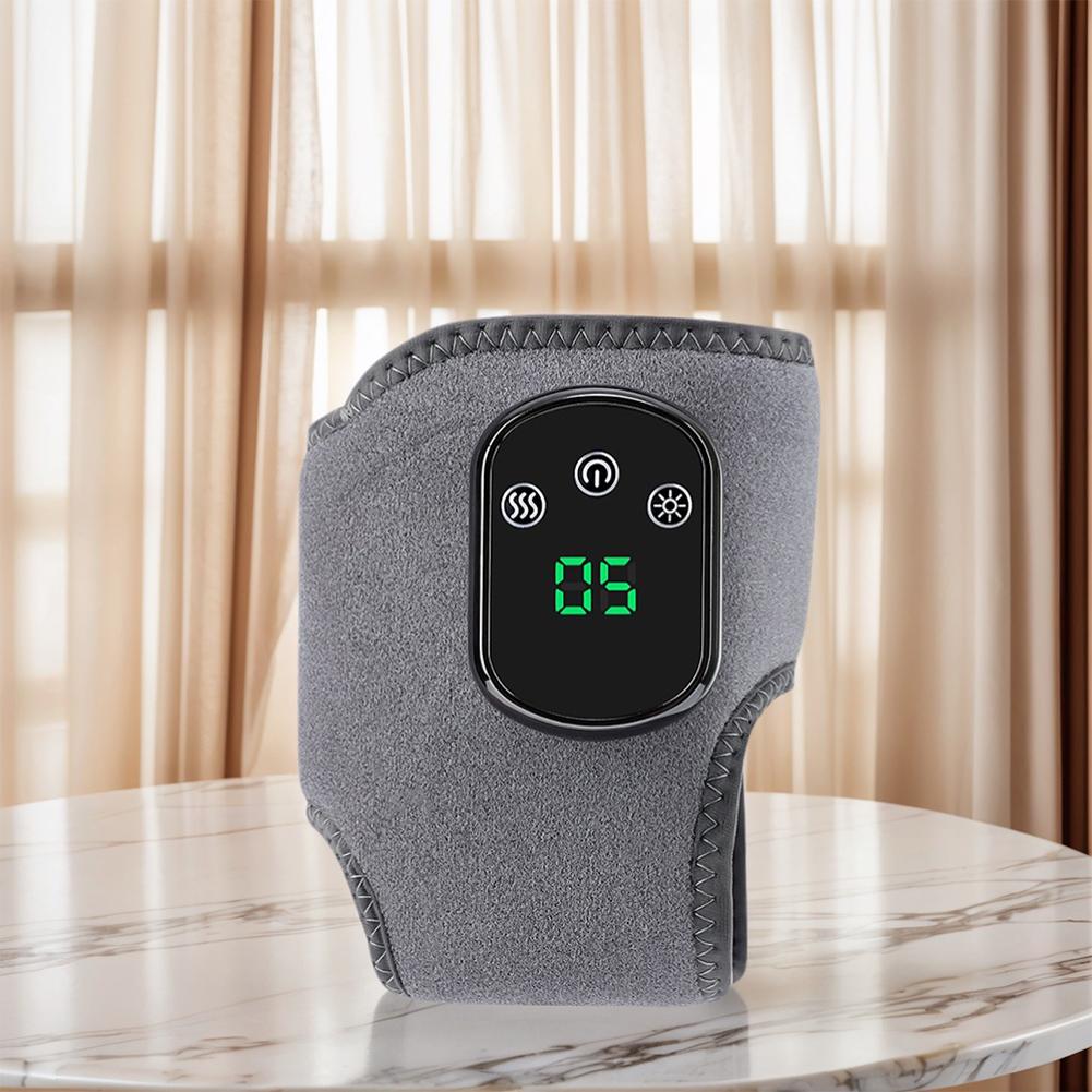 2 In 1 Heating & Massage Wrist Guard TYPE-C Rechargeable Electric Heating Knee Pad 3 Modes Elbow Joint Protector for Home Office