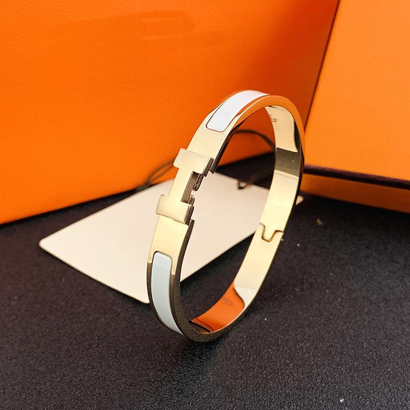 

8Mm Wide and Narrow Version Bracelet 18K Non-fading Color Couple Bracelet Jewelry Wearing Accessories 2026 8MM+17CM