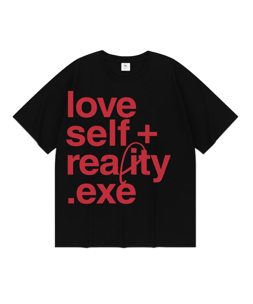 VENHIT Love Self Oversized Short Sleeve T-Shirt