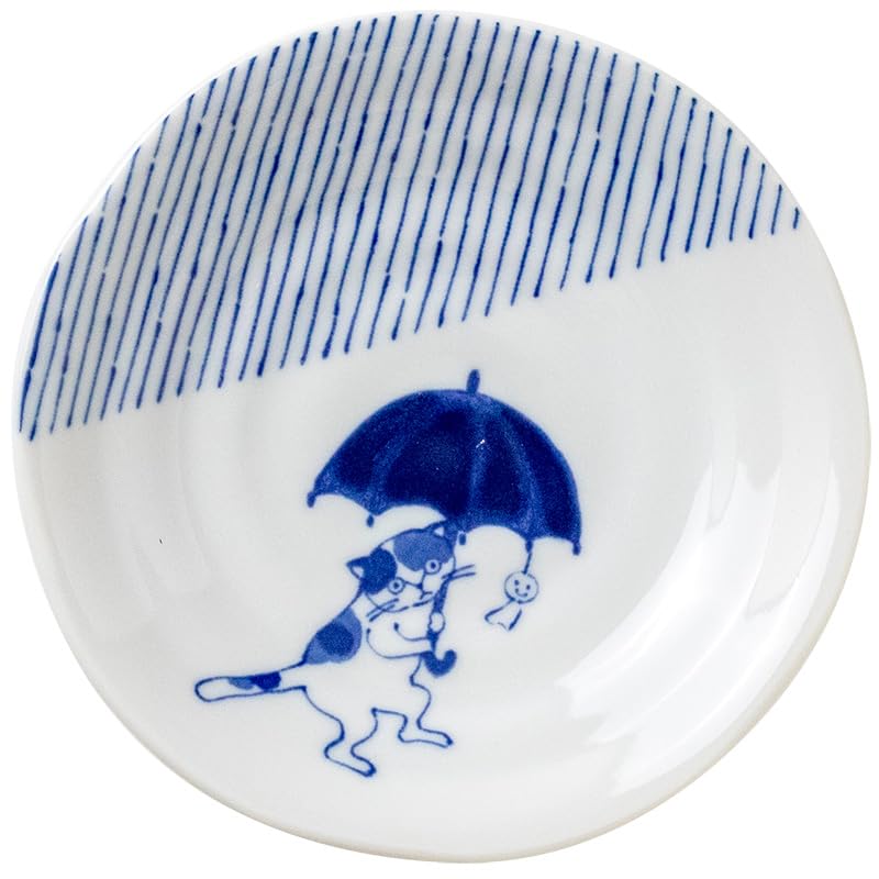 

Minoru Pottery SOMENEKO 135 Plates Tokusa