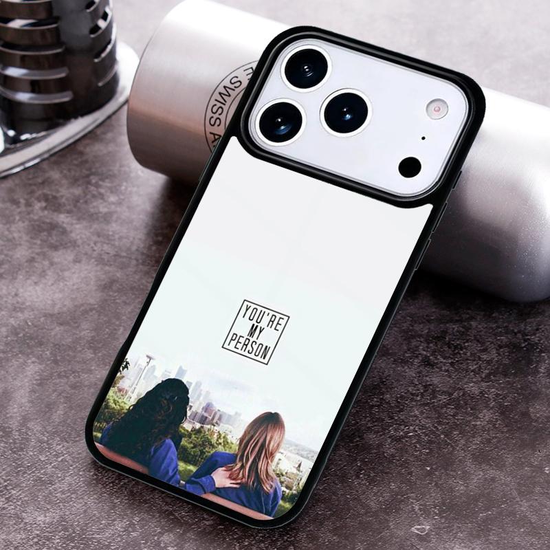Greys Anatomy You are my person Phone Case for iPhone 17 16 15 Pro Max Air 14 13 12 11 Plus Shockproof Cover