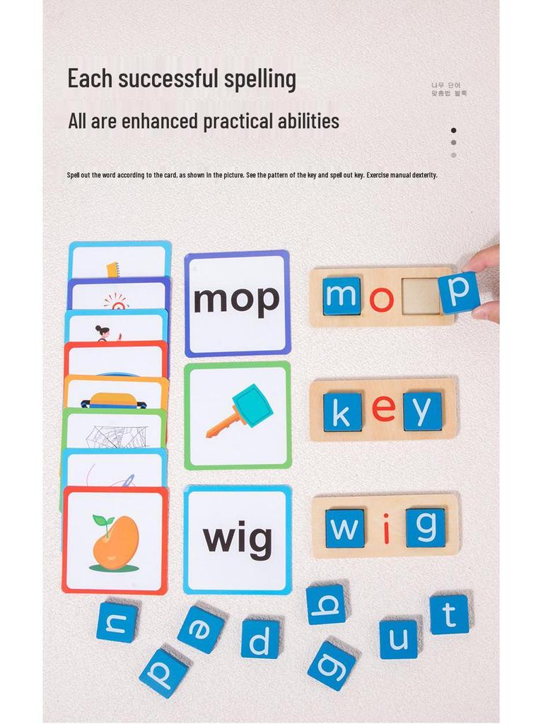 Children's Alphabet Flashcards: Educational Toys for Enhancing English Language Ability