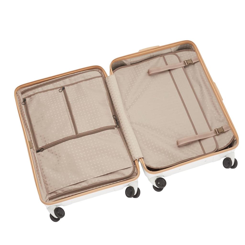Suitcase Large Large Capacity L Size 5 Nights 6 Days 6 Nights 7 Days 77L Caster Stopper Twin Wheel Casters Case Cover Included 10 Year Warranty Made