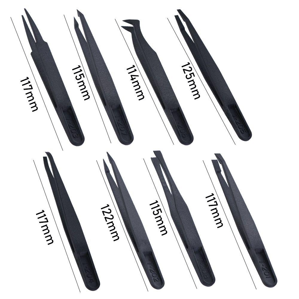 Fiber Anti Magnetic Home Working Precision Laboratory Work For Electronics Repair Tools Tweezers DIY Tools Maintenance Tools