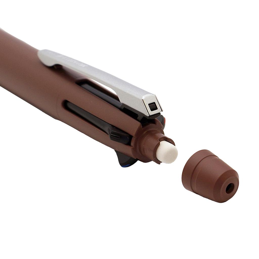 Limited Edition Jetstream Bamboo MSXE52 4&1 Multi-Function Pen, 0.5mm, (Cedarwood)