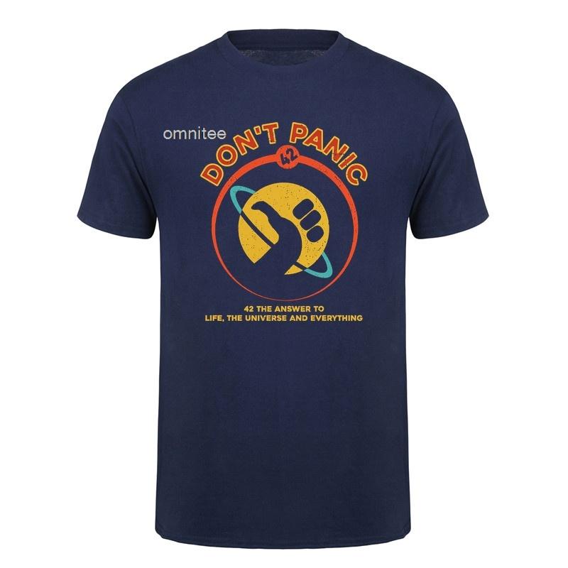 42 Answer To Life The Universe and Everything Dont Panic TShirt The Hitchhikers Guide To the Galaxy T Shirt HJ127
