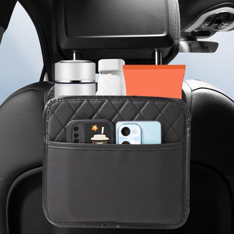 Space Saving Car seats Hanging Storage Multifunction Car Document Holders & Storage Box Upgrades for Busy Family & Travel