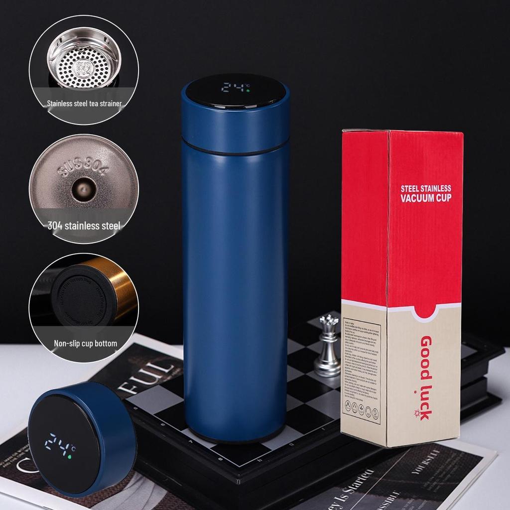 316 Stainless Steel Insulated Smart Water Bottle - Large Capacity, Portable, Customizable Gift for Men & Women