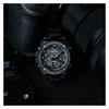 Casio Black Men's Waterproof Quartz Watch Date Display Day Display Solar Quartz Movement Resin Strap Japanese and Korean Watch Men's GST-W100G-1B