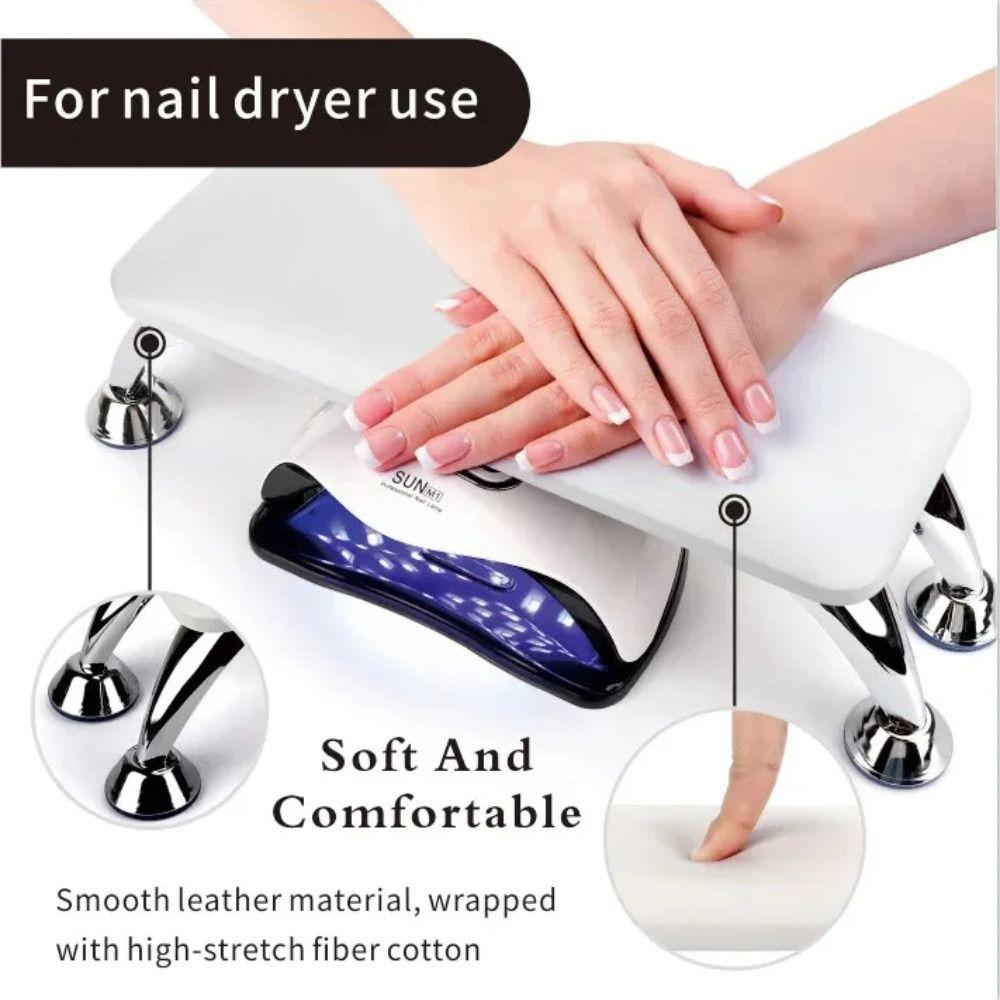 Foldable Nail Arm Rest Cushion Space-saving Manicure Hand Pillow Soft Nail Pillow  Nail Art Tool