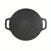 30cm BBQ Pot Multi-Griddle Iron Plate Korean Barbecue Grill Grill Pan Korean Grill Pan Outdoor Portable Induction Cooker 1pc