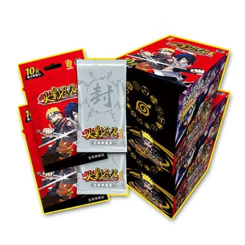 Naruto Card Deluxe Collection Edition Card Naruto Sasuke Anime Character TCG Board Game Toys Children Gifts
