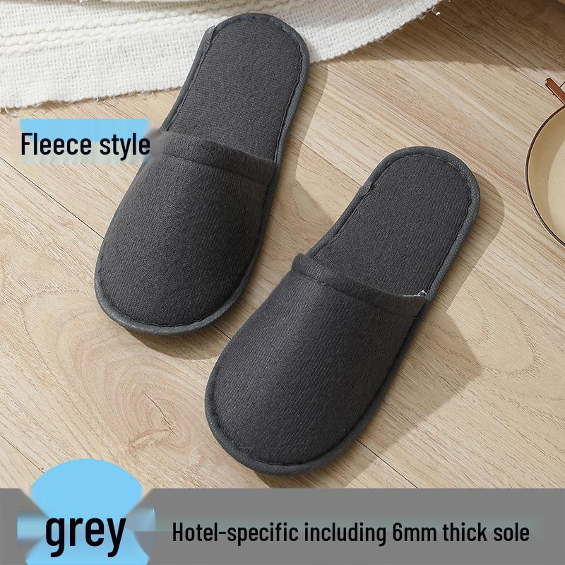 Disposable Coral Slippers for Hotels, B&Bs, Aviation, and Beauty Salons