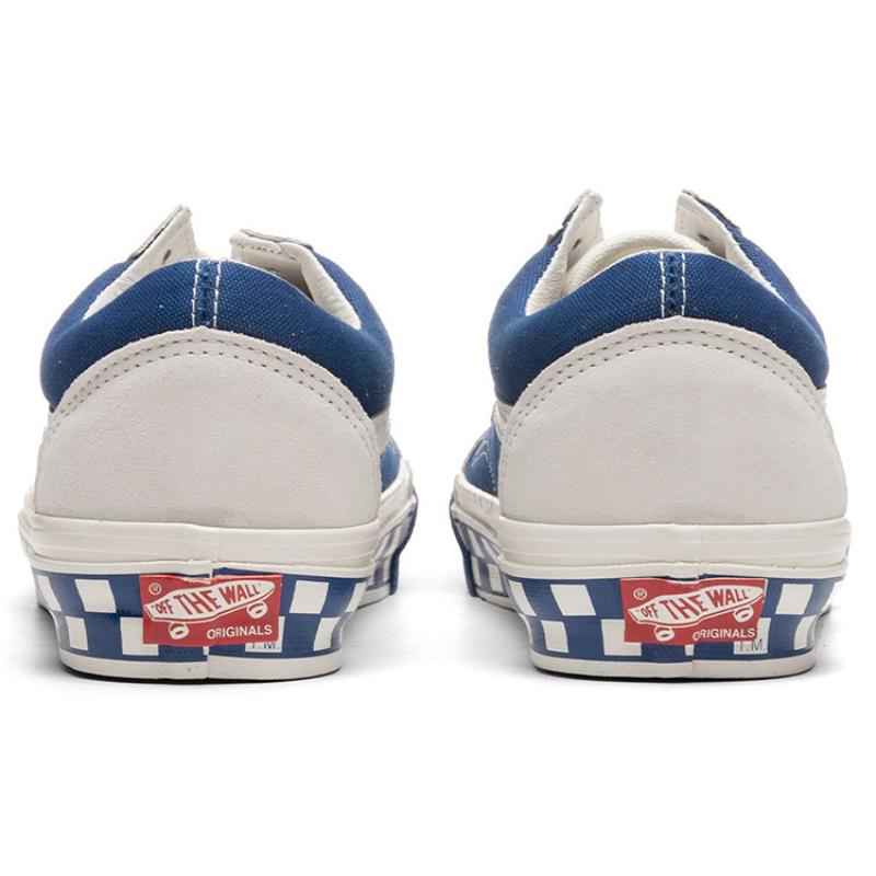 Vans Og Old Skool Lx 'Bumper Cars Marshmallow True Blue' Sneakers VN0A4P3X4O4