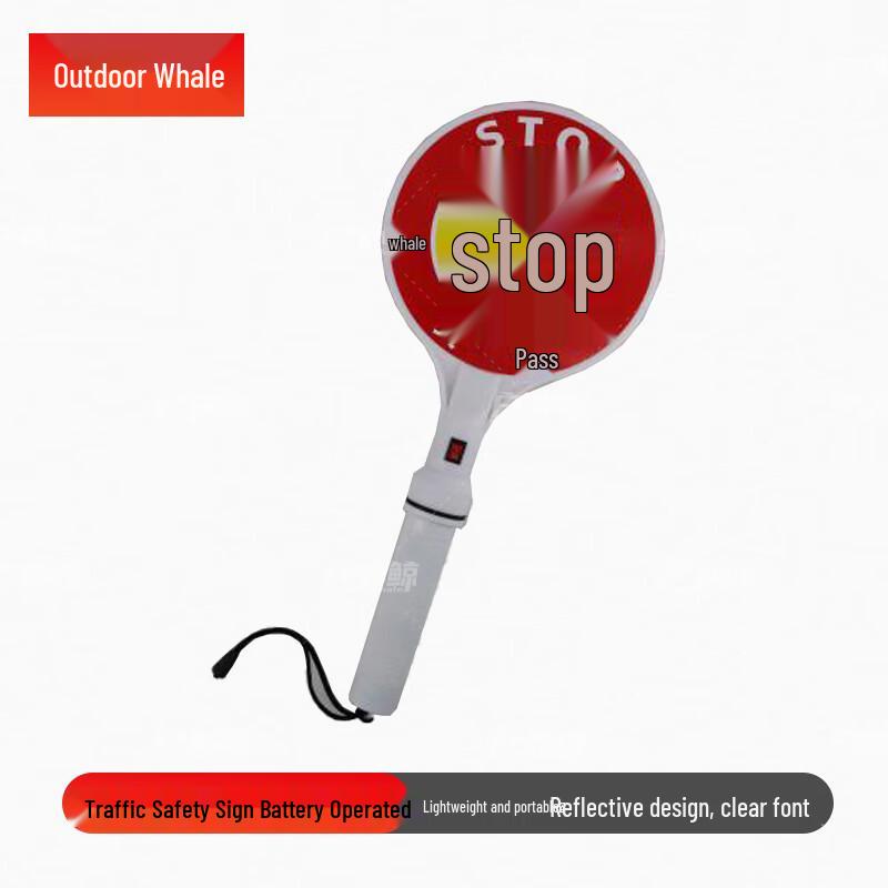 Handheld Reflective Traffic Safety Sign