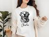 Custom Pet T Shirt with Photo and Name, Personalised Dog Cat Portrait Tee, Custom Pet Graphic Shirt, Pet Lover Gift Idea, Pet Memorial Gift