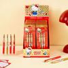 Genuine Hello Kitty 0.5mm Black Ink Clickable Ballpoint Pen with High-Value Pen Clip - 3-Pack Writing Tools.