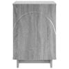 Nightstand 2 pcs. Sonoma Grey 33.5 x 34.5 x 50 cm Engineered Wood