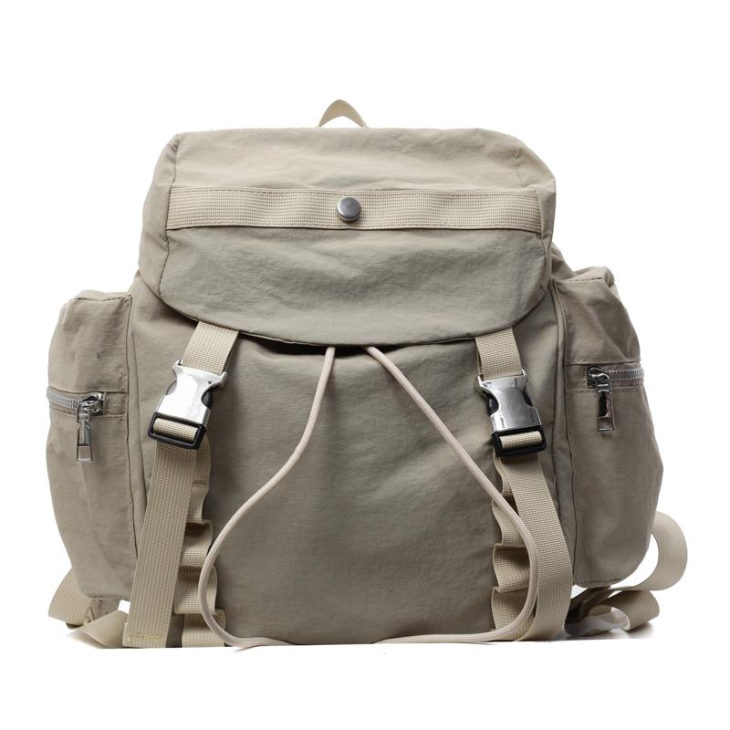 Simple Casual Zipper Backpacks Solid Color Large Capacity Classic Style Durable Schoolbags for Unisex 2026 Couple Style New