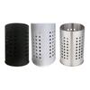 Drain Tube Cutlery Holder Organizer Drainer with Multiple Drainage Holes Stainless Steel Anti-Rust Chopstick Storage Box for Kitchen Tableware Storage
