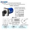 SZW26-40/D404.4 Zhuochao Three-Speed 4-Section Universal Changeover Switch