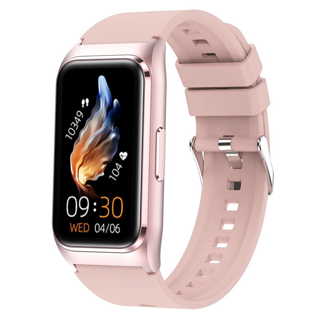 TK75 1,47 cala Smartwatch Monitor Tętna Natlenienia Krwi Temperatury Ciała Tracker Fitness