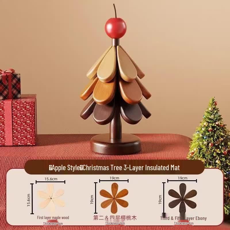 Shuogang Tiangong High-Grade Wooden Tree Trivet