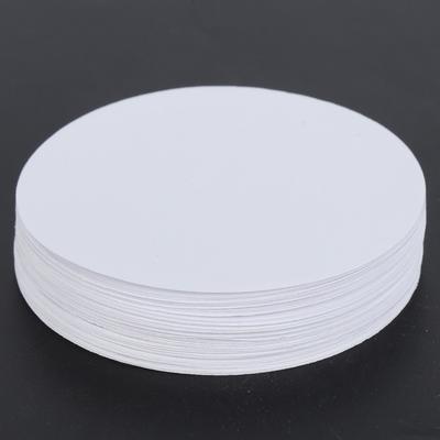 100 stuks Witte Cirkel Papier Lege Speld Papier Lege Voorgesneden Cirkels Speld Printer Papier Lichtgewicht Speld Maak Papier