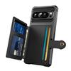 ZM03 For Google Pixel 9 Pro XL Case with Card Holder PU Leather+TPU Phone Back Cover