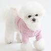CROOKTHECHIHUAHUA Twinkle Sailor Collar Knit - Icy Pink