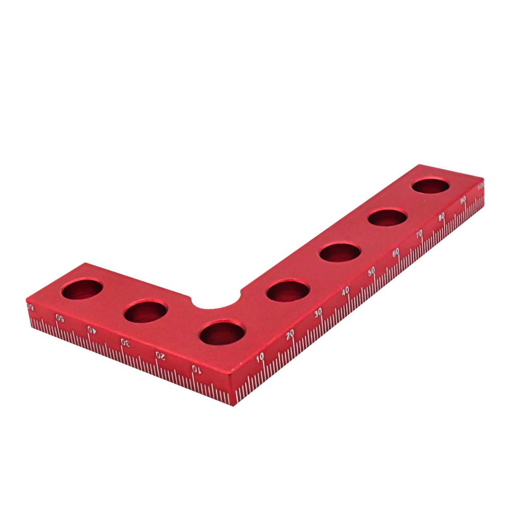 Woodworking Positioning Square Aluminum Alloy 90 Degree Angle Measuring Tool Carpentry L Ruler
