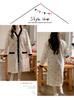 Breathable Maternity Nightgown with Built-in Bra for Labor, Breastfeeding, & Postpartum - Spring & Autumn Style