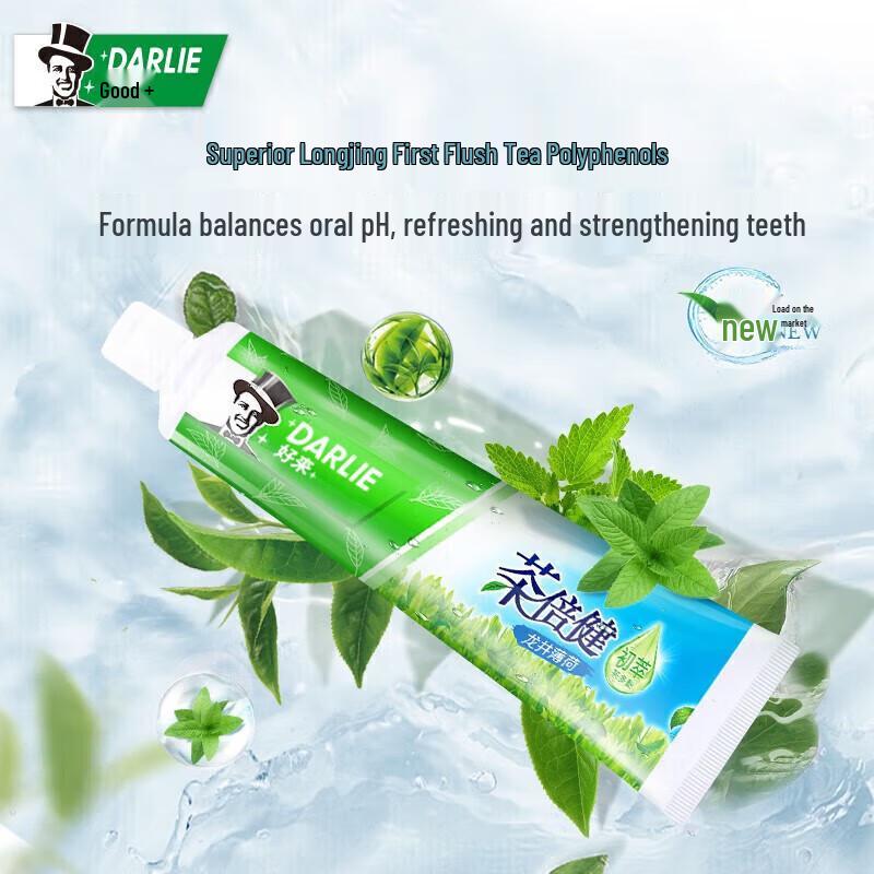 Darlie Double Mint & Longjing Tea Fresh Breath Toothpaste