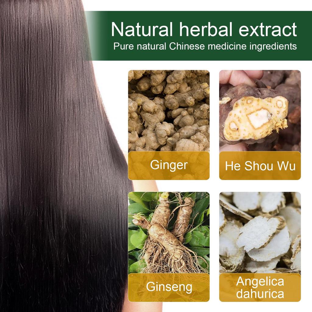 Ginger Hair Care Essential Oil: Anti-Frizz, Soft Hair, Long-Lasting Fragrance for Women