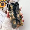 For Samsung Galaxy A26 A36 A56 5G Case 2024 New Stylish Flower Soft Clear Silicone Back Cover For Samsung A36 5G SM-A366B Bumper