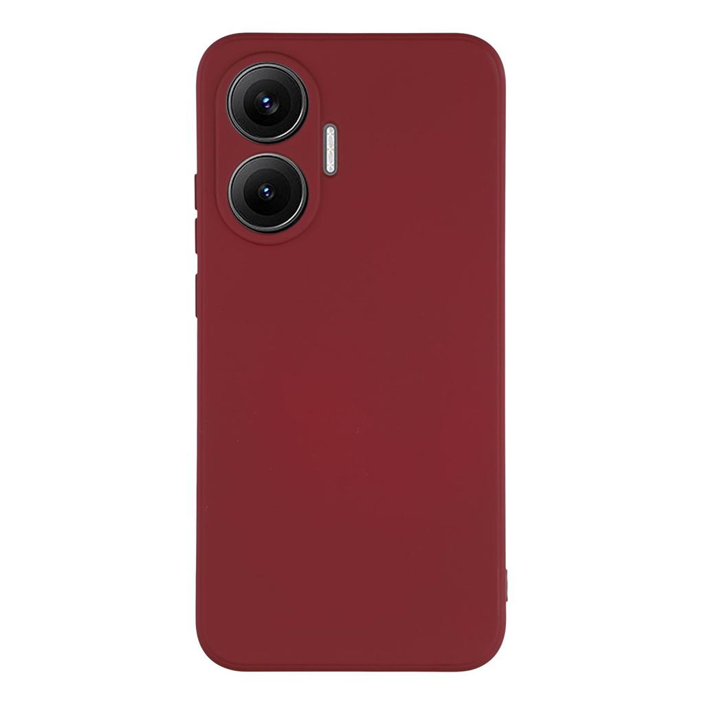 For Xiaomi Redmi Turbo 4 Pro 5G/Poco F7 5G Case TPU Back Soft Anti-Scratch Fiber Lining Phone Cover