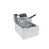 Large Capacity Electric Deep Fryer Single Cylinder French Frying Machine Stall Snack Cooking Equipment