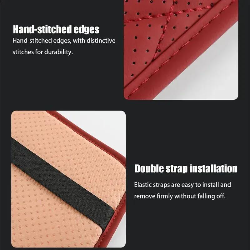 High quality car central armrest box pad, armrest box heightening pad with storage bag, car interior decoration accessory