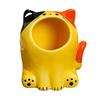 Ceramics Cat Ashtray Heat-resistant Lotus Leaf Kitten Capybara Ash Holder Ornament Home Office Outdoor Decorative Ash Tray