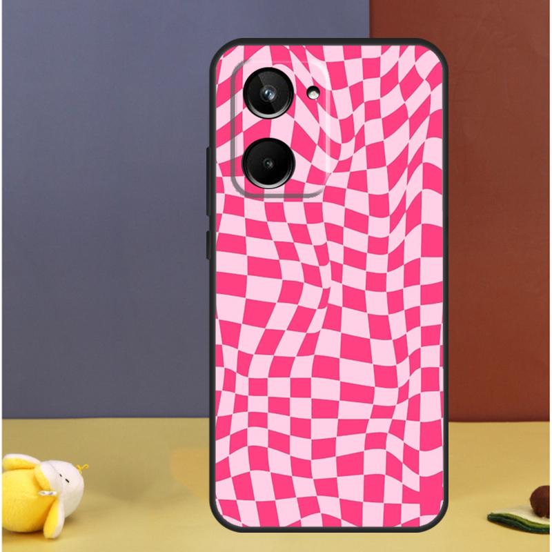 Crazy Checkered For Realme GT7 Pro GT6 C61 C67 C63 C71 C55 C51 C65 C53 C75 10 11 12 13 14 15 Pro Plus Case