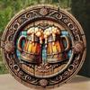Bier-Thema Metallblechschild Garage Pub Wandkunst Dekoration